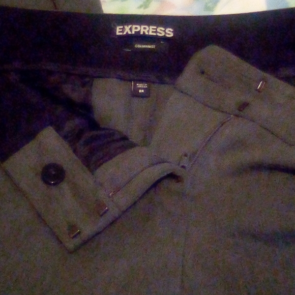 Express columnist size 8 gray pants - Picture 2 of 3